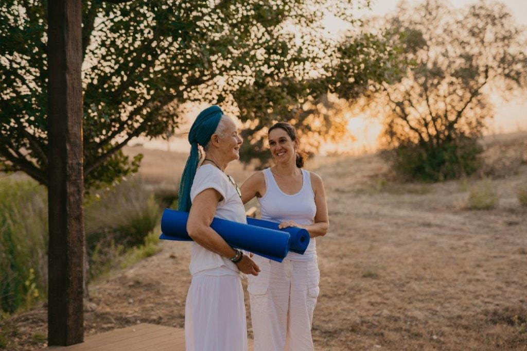 Yoga Friends smiling after yoga